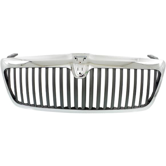2006 Lincoln Navigator Luxury - Grille, Chrome Shell with Black Insert, For Models Without Monochromatic Package