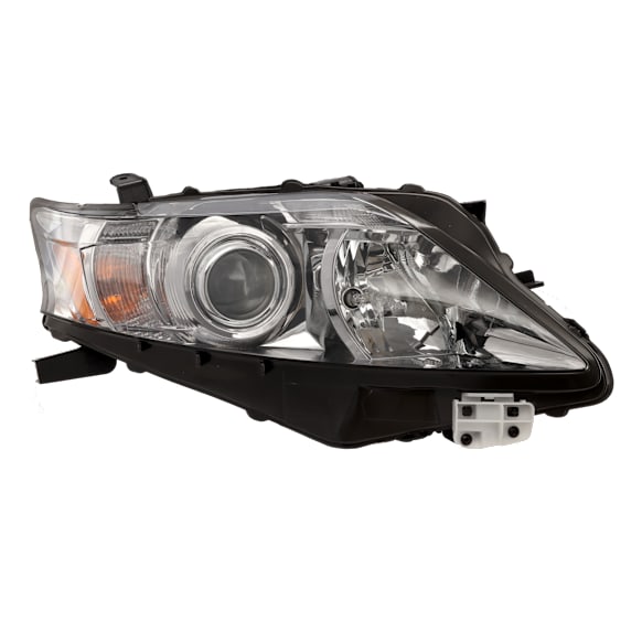 Passenger Side Headlight, with Bulb, Halogen, Clear Lens, 6 Cyl., 3.5L Engine, Canada Built Vehicle