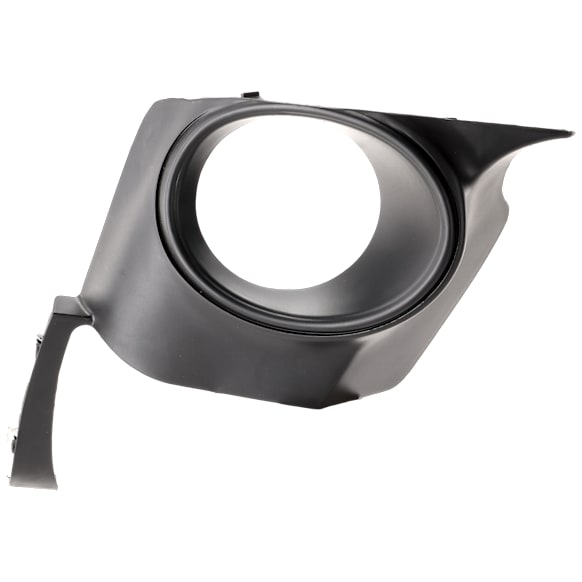 Front, Passenger Side Fog Light Trim, Textured Black, Base Model