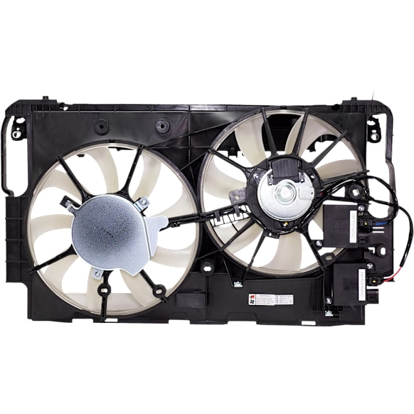 2015-2017 Lexus NX200t - Radiator Fan - Includes Controllers (2), Dual Fan, 4 Cyl., 2.0L Engine