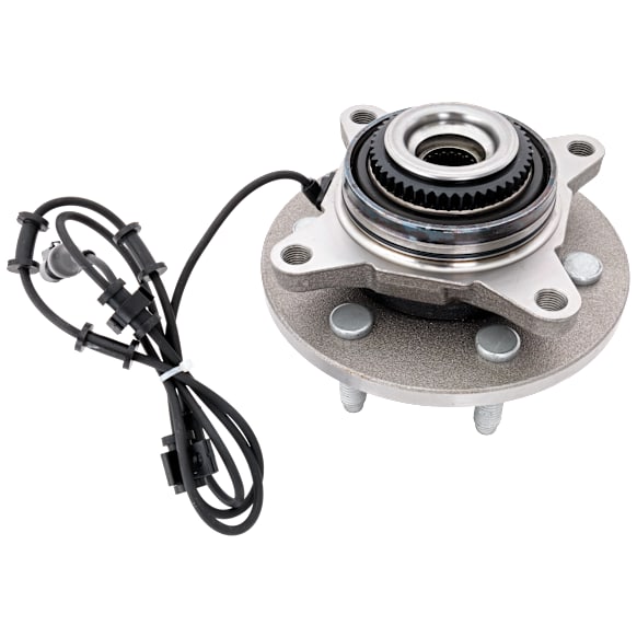 Front, Driver or Passenger Side Wheel Hub, With Bearing, With Sensor, 6 x 5.31 in. Bolt Pattern, Four Wheel Drive
