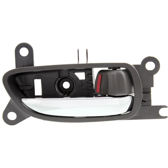 2006-2015 Lexus IS250 - Front, Passenger Side Gray bezel with chrome lever Interior Door Handle, With door lock button