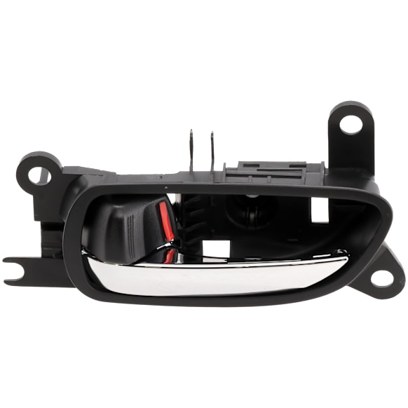 2006-2015 Lexus IS250 - Front, Driver Side Chrome Lever with Black Bezel Interior Door Handle, With door lock button