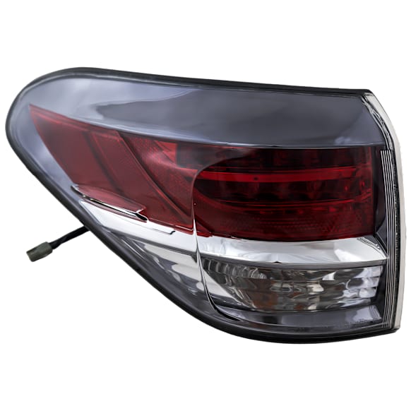 2015 Lexus RX350 Base - Driver Side, Outer Halogen Tail Light, With bulb(s), Mounts On Body, Canada Built Vehicle, OE Replacement