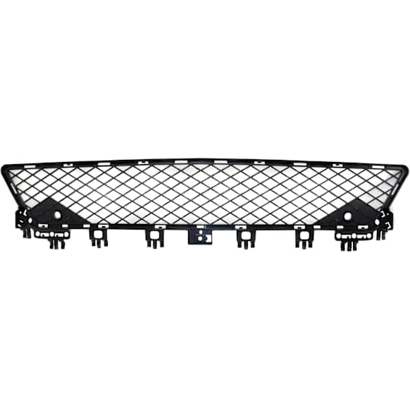 2013 Mercedes Benz C350 - Front, Center, Lower Bumper Grille, For Models With AMG Styling Package, Textured Black