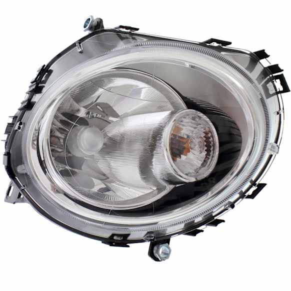 2014 Mini Cooper - Passenger Side Halogen Headlight, With bulb(s), OE Replacement, CAPA Certified