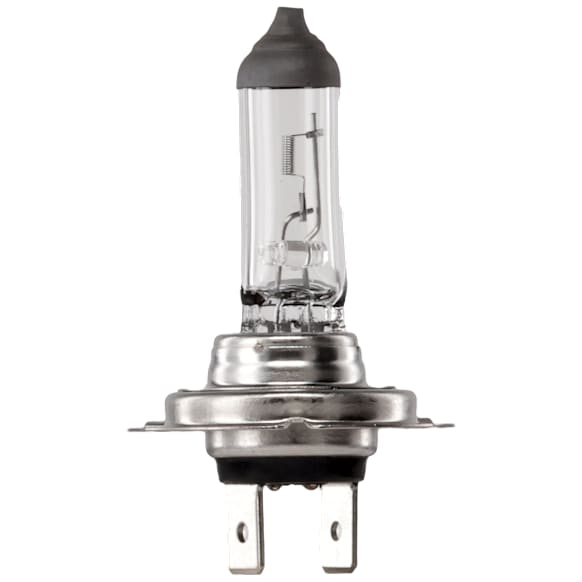 Driver or Passenger Side Halogen H7 Headlight Bulb, High Beam or Low Beam, For Models without HID Headlights