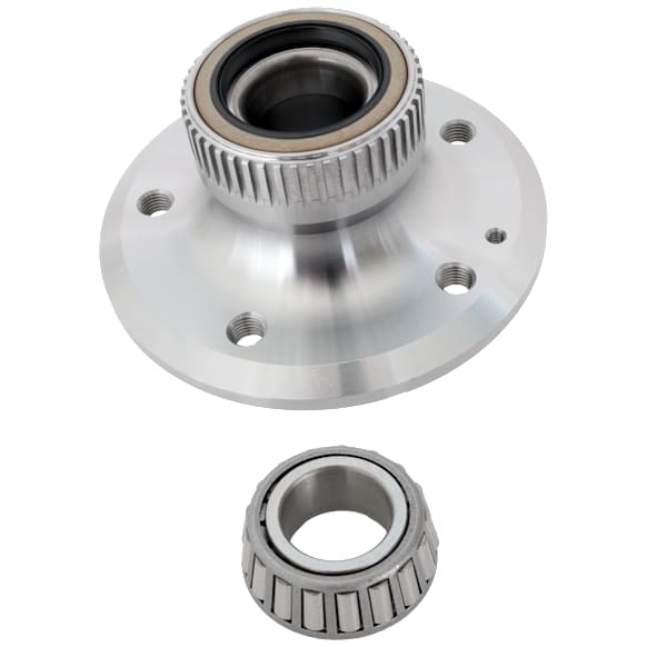 Front, Driver or Passenger Side Wheel Hub, With Bearing, 5 x 4.4 in. Bolt Pattern, Rear Wheel Drive