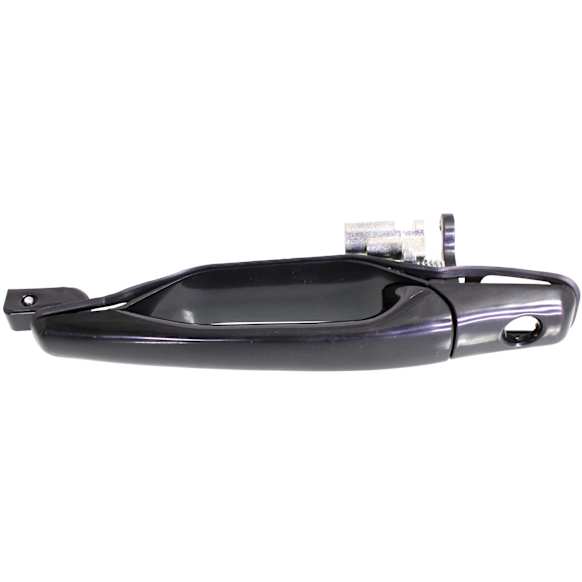 2007 Mitsubishi Lancer - Front, Driver Side Smooth Black Exterior Door Handle, With Key Hole, Sedan
