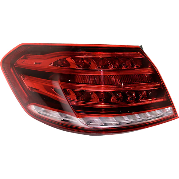 2015 Mercedes Benz E400 Base - Driver Side, Outer Halogen Tail Light, With bulb(s), Mounts on Quarter Panel, OE Replacement