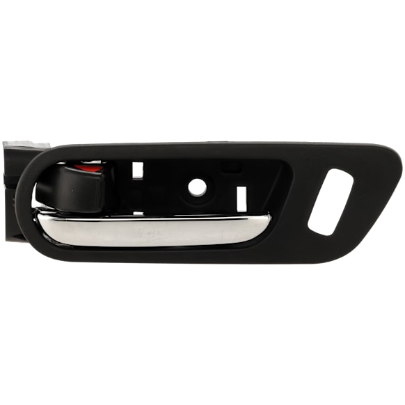 2013 Mazda 6 - Front, Driver Side Chrome Lever with Black Bezel Interior Door Handle, With door lock button