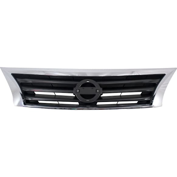 2015 Nissan Altima Base - Grille, Chrome Shell with Black Insert