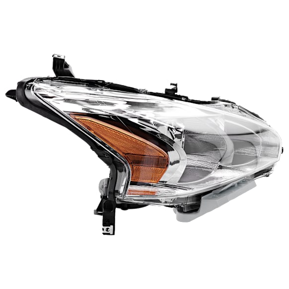 Passenger Side Headlight, with Bulb, Halogen, Sedan
