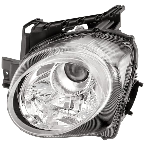2015-2017 Nissan Juke - Driver Side Headlight, with Bulb, Halogen, Clear Lens, 4 Cyl., 1.6L Engine