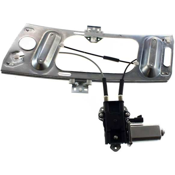 Coupe Front, Driver Side Power Window Regulator, With Motor
