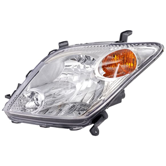 2004-2005 Scion xA - Driver Side Headlight, without Bulb, Halogen, Clear Lens, Base Model, 4 Cyl., 1.5L Engine