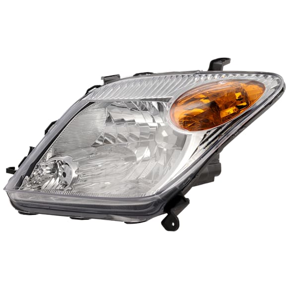 2006 Scion xA - Driver Side Halogen Headlight, Without bulb(s), OE Replacement