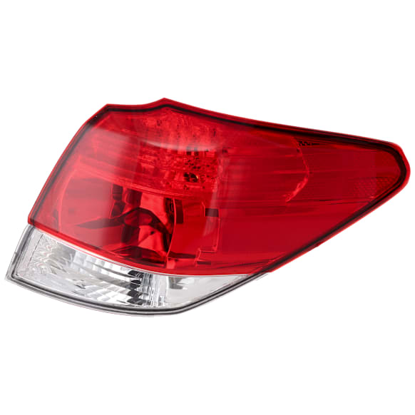 2012 Subaru Outback - Passenger Side, Outer Halogen Tail Light, Without bulb(s), Mounts on Quarter Panel, OE Replacement