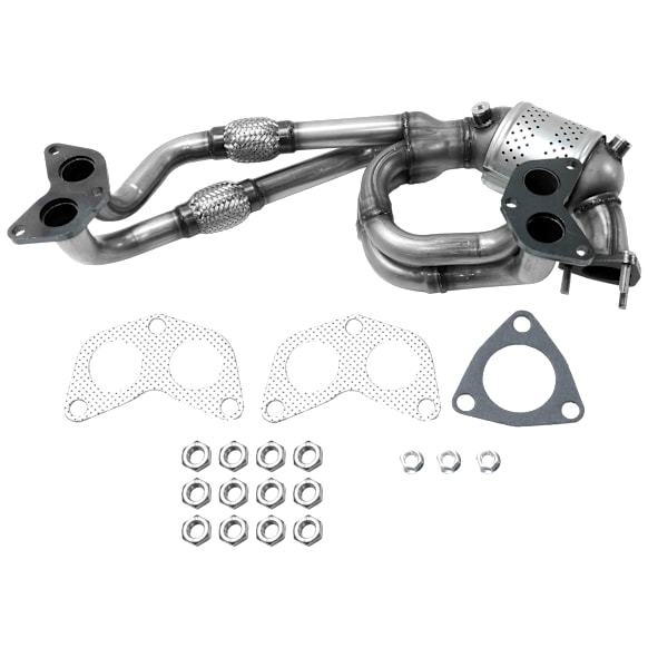 Front Catalytic Converter, Federal EPA Standard, 46-State Legal (Cannot ship to CA, CO, NY or ME), With Integrated Exhaust Manifold, 2.5L Engine