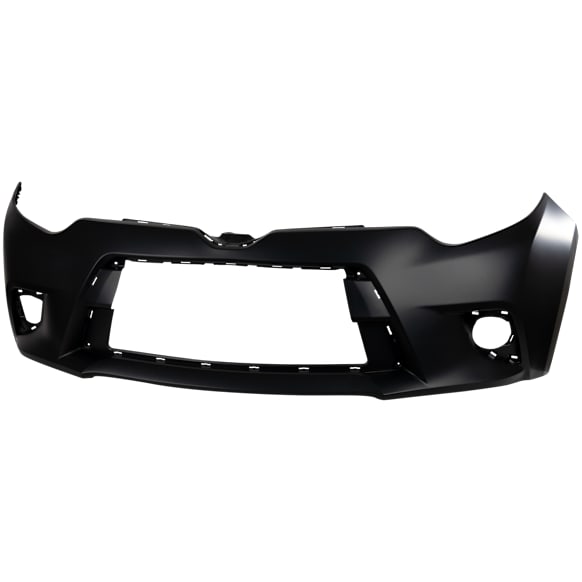 2014-2016 Toyota Corolla - Front Primed Bumper Cover, For CE|L|LE|LE ECO Models, Without Chrome Grille Surround