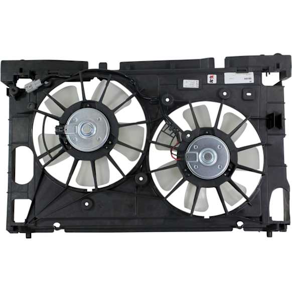 2014 Toyota Prius Two - Radiator Fan 4 Cyl 1.8L, Dual fan