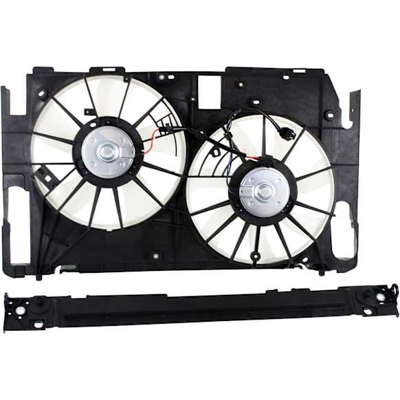2011 Toyota RAV4 - Radiator Fan 6 Cyl 3.5L, Japan Built Vehicle, Dual fan