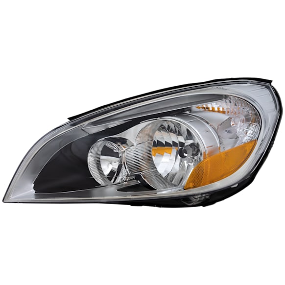 2011-2013 Volvo S60 - Driver Side Headlight, with Bulb, Halogen, Clear Lens