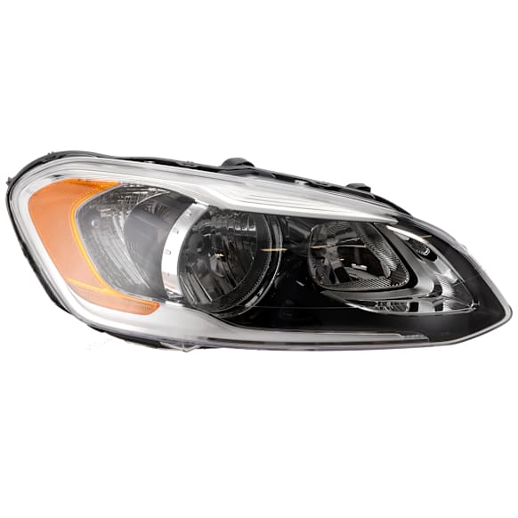 2017 Volvo XC60 - Passenger Side Halogen Headlight, With bulb(s), OE Replacement