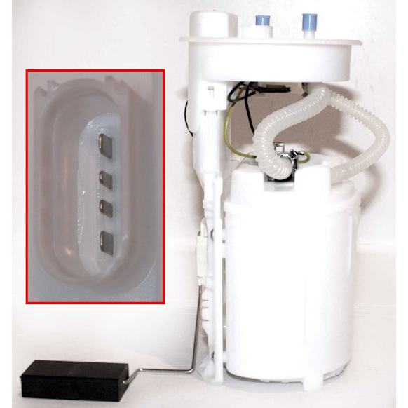 Fuel Pump, With Fuel Sending Unit, Plastic Tank 4.8 in. Outer Flange Diameter