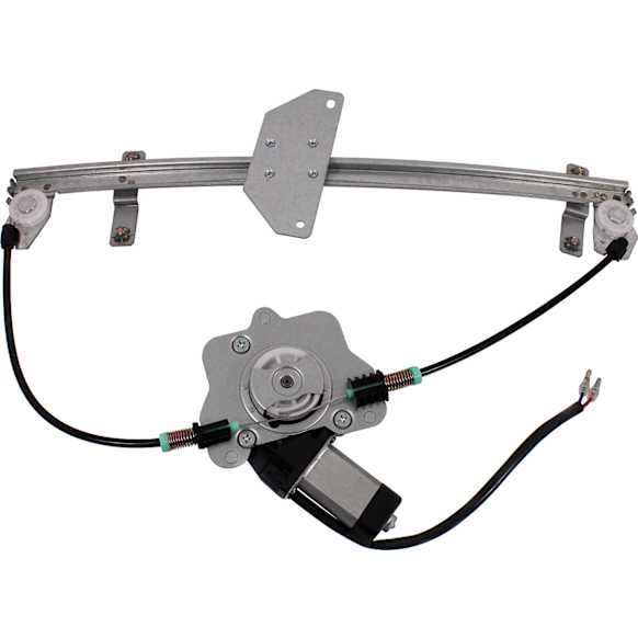 2004 Volvo S40 T5 - Front, Passenger Side Power Window Regulator, With Motor, Old Body Style