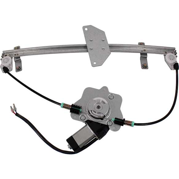 2004 Volvo S40 - Front, Driver Side Power Window Regulator, With Motor, Old Body Style