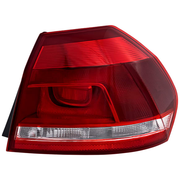 2015 Volkswagen Passat - Passenger Side, Outer Halogen Tail Light, With bulb(s), Mounts on Body, OE Replacement
