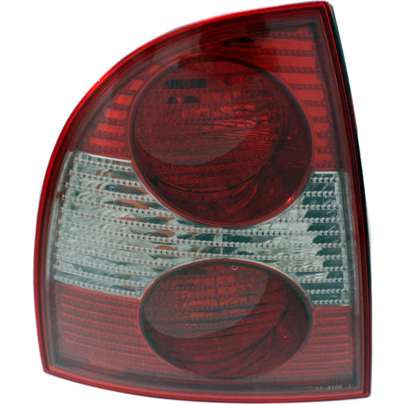 2004 Volkswagen Passat GLX - Driver Side Halogen Tail Light, With bulb(s), 4-Door, OE Replacement, Sedan
