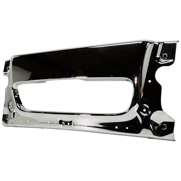 2005-2011 Freightliner Century Class - Front Bumper, Chrome, With Tow Hook Holes, Without Fog Light Holes, Without Mounting Brackets