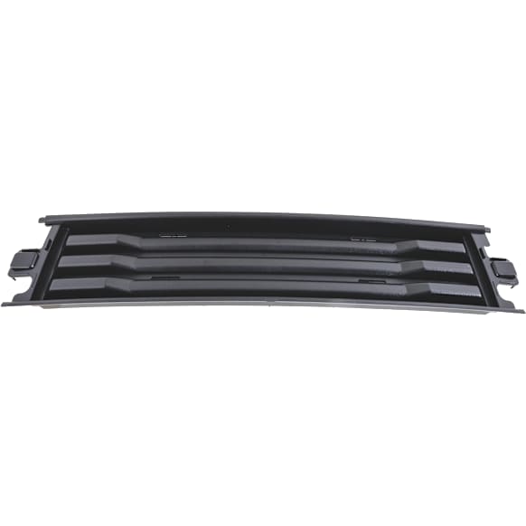Front, Center Bumper Trim, Black