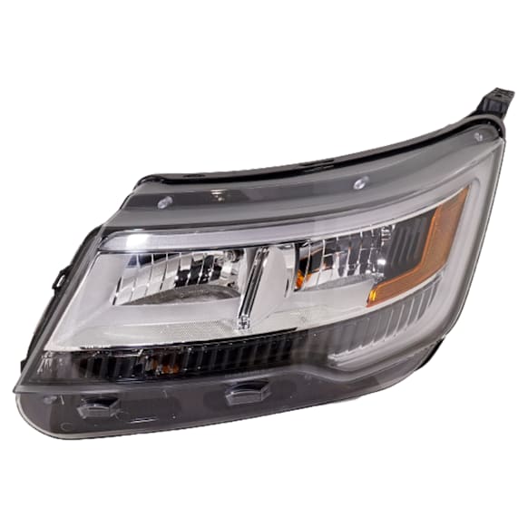 2019 Ford Explorer - Driver Side Halogen/LED Headlight, With bulb(s), For Models Without Signature Light, OE Replacement, CAPA Certified