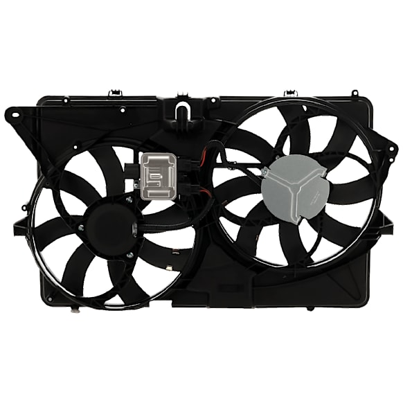 2009 Ford Flex SEL - Radiator Fan 6 Cyl 3.5L, Non-turbo; Until 10/2/09, Dual fan