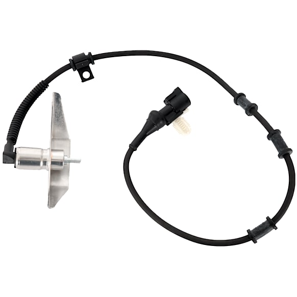Front, Passenger Side ABS Speed Sensor, Wheel Mounted, 90 Degree Angle