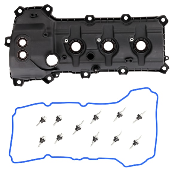 2014 Ford Edge - Driver Side Valve Cover, 3.5L 6Cyl, With Gasket