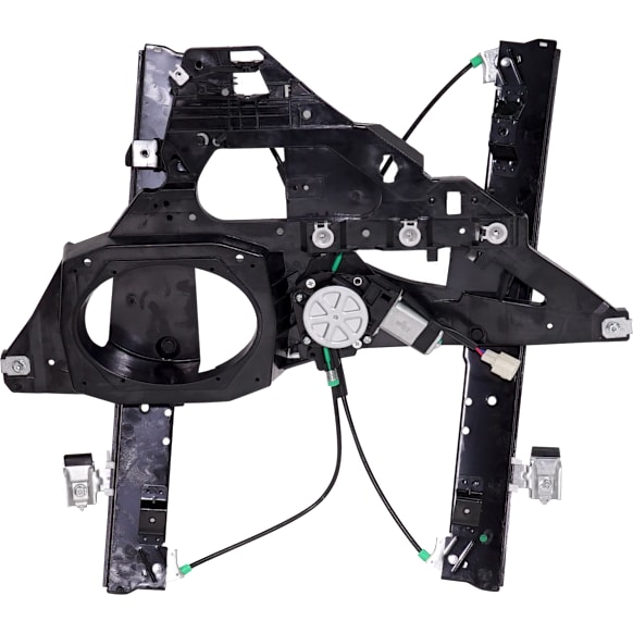 Front, Passenger Side Power Window Regulator, with Motor, 2-Pin Connector
