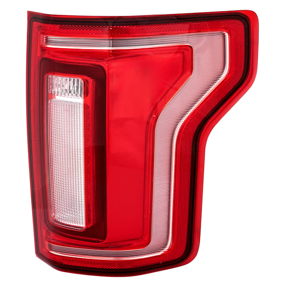 2017 Ford F-150 - Passenger Side LED Tail Light, With bulb(s),  For Models Without Blind Spot Detection, OE Replacement, Crew Cab Pickup, CAPA Certified