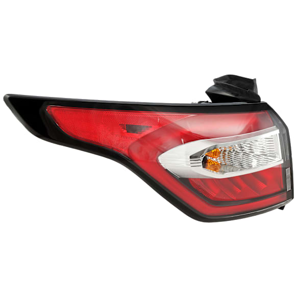2017 Ford Escape SE - Driver Side, Outer Halogen Tail Light, With bulb(s), Mounts On Body, For Models Without Sport Appearance Package, OE Replacement
