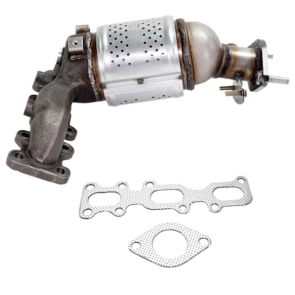 2013 Ford Police Interceptor Sedan Base - Front, Radiator Side Catalytic Converter, 3.7L 6Cyl, Federal EPA Standard, 46-State Legal (Cannot ship to CA, CO, NY or ME), Direct Replacement Series