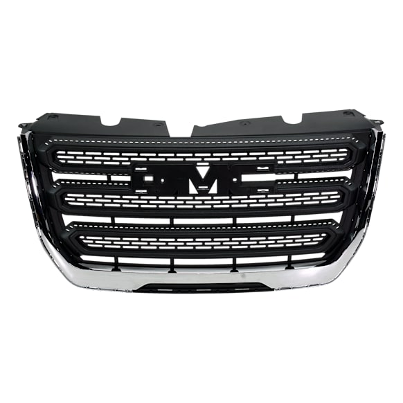 2016-2017 GMC Terrain - Grille Assembly, Textured Black Shell and Insert