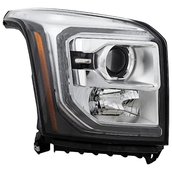 2015-2020 GMC Yukon - Passenger Side Headlight, with Bulb, HID/Xenon, with HID bulb and ballast, Denali Model