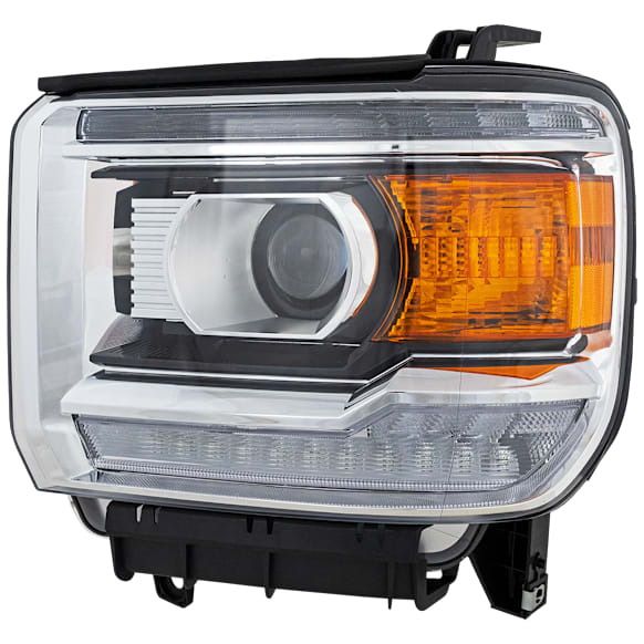 2016-2019 GMC Sierra 2500 HD - Driver Side Headlight, with Bulb, HID/Xenon, with HID bulb and ballast, CAPA Certified