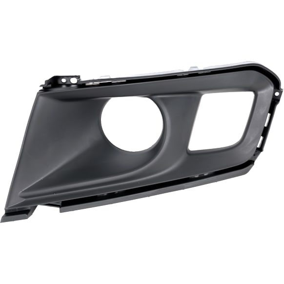 Front, Passenger Side Fog Light Trim, Textured Black, Fog Light Bezel