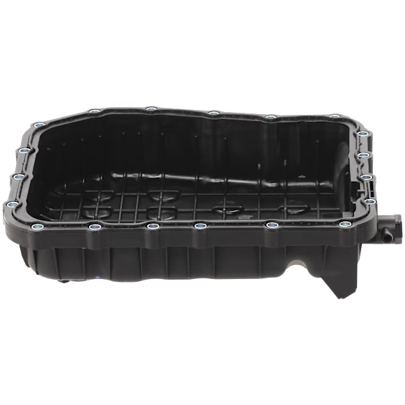 Transmission Pan - Natural, Aluminum, Stock Depth, Direct Fit, Sold individually