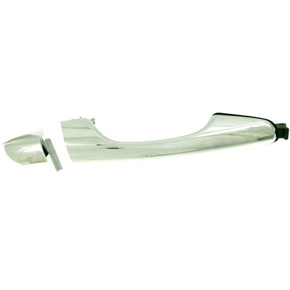 2013-2018 Hyundai Santa Fe Sport - Front, Passenger Side Exterior Door Handle, Chrome, Without Key Hole, Without Keyless System