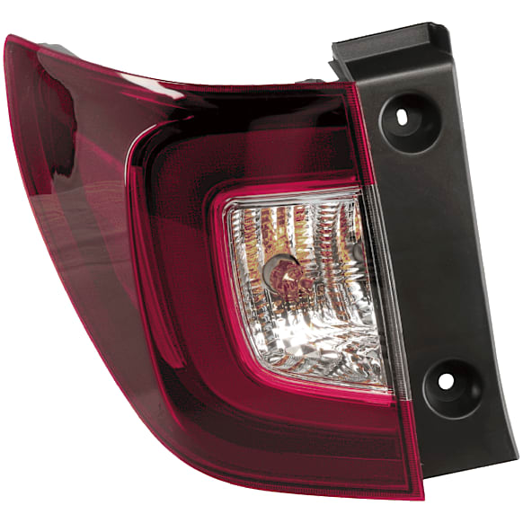 2022 Honda Passport - Driver Side, Outer Halogen/LED Tail Light, With bulb(s), Mounts on Body, OE Replacement, CAPA Certified